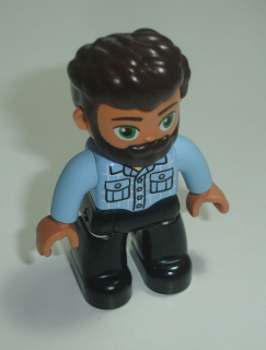 Lego Duplo D80023 (47394pb318) figurka muž tatínek (set 10946) POUŽITÉ