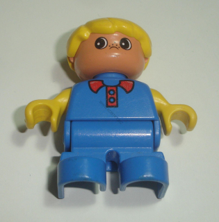 Lego Duplo D80980-2 (6453pb043) figurka dítě chlapeček (smazaná pusa) POUŽITÉ