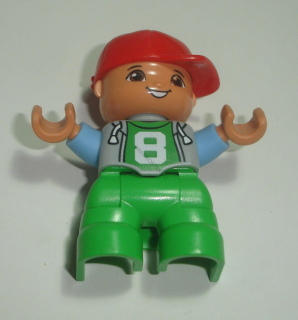 Lego Duplo D80798 (47205pb043a) figurka dítě chlapeček POUŽITÉ