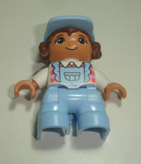 Lego Duplo D80858 (47205pb088) figurka dítě holčička POUŽITÉ