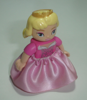 Lego Duplo D81234 (47394pb147, dupskirt08) figurka princezna Růženka se sukní POUŽITÉ