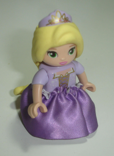 Lego Duplo D81227 (47394pb242, dupskirt13) figurka princezna Locika (Rapunzel) se sukní POUŽITÉ
