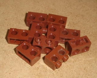 Lego 506675-X (32000) technic kostka 1x2 10 ks POUŽITÉ