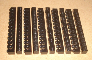Lego 507055-X (3895) technic kostka 1x12 10 ks POUŽITÉ