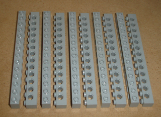 Lego 507145-X (32018) technic kostka 1x14 10 ks POUŽITÉ