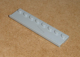 Lego 261010 (30586) destička speciální 2x8 s drážkou pro dveře 1 ks POUŽITÉ