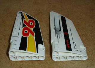 Lego 529757-2X (64682) technic panel s potiskem 1 ks POUŽITÉ