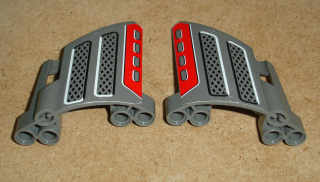 Lego 529977-X (44352, 44353) technic panel s nálepkou 1 pár POUŽITÉ
