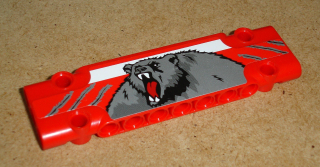 Lego 530336-2 (15458) technic panel 3x11x1 s nálepkou 1 ks NOVÉ