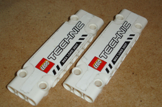 Lego 530346-3X (15458) technic panel 3x11x1 s nálepkou 2 ks POUŽITÉ