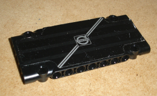 Lego 530356-2 (64782) technic panel 5x11x1 s nálepkou 1 ks POUŽITÉ