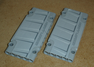 Lego 530396-3X (64782) technic panel 5x11x1 s nálepkou 2 ks POUŽITÉ