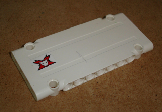 Lego 530421-5 (64782) technic panel 5x11x1 s nálepkou na obou stranách 1 ks POUŽITÉ