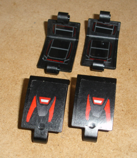 Lego 527807-4X (24116) technic panel 3x5x3 s nálepkami 4 ks POUŽITÉ