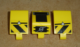 Lego 527872-2X (24116) technic panel 3x5x3 s nálepkami 3 ks POUŽITÉ