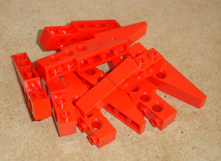 Lego 502075-X (2744) technic šikmá 6x1x1 2/3 10 ks POUŽITÉ