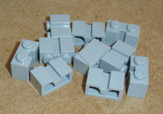 Lego 151530-X (4216) kostky  s drážkou 10 ks POUŽITÉ