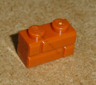 Lego 151850 (98283) kostky ve tvaru cihly, zdi 1 ks POUŽITÉ
