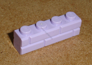 Lego 152985 (15533) kostka spec. 1x4 zeď 1 ks POUŽITÉ