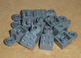 Lego 507960-X (48170) technic kostka 2x2 spec. 10 ks POUŽITÉ