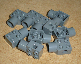 Lego 508045-X (48169) technic kostka 2x2 spec. 10 ks POUŽITÉ