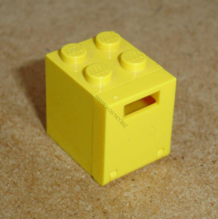 Lego 924689-2 (4345a) box s dvířky 2x2x2 1 ks POUŽITÉ