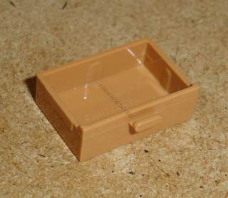 Lego 924988 (4536) šuplíky do skříňky 2x3 1 ks POUŽITÉ