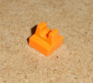 Lego 250869 (2555) destička hladká speciální 1x1 s klipem 1 ks POUŽITÉ