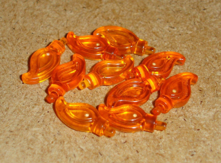 Lego 928848-X (37775) plamen svíčky 10 ks POUŽITÉ