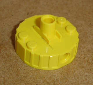 Lego 936414 (65209c01) magnetická kostka kulatá 4x4x2 1 ks POUŽITÉ