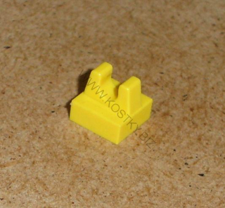 Lego 265100 (2555) destička hladká speciální 1x1 s klipem 1 ks POUŽITÉ