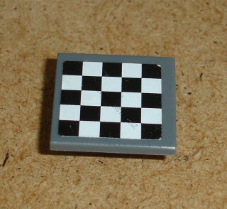 Lego 939175 (30258) dopravní značka s nálepkou (cílová šachovnice) 1 ks POUŽITÉ
