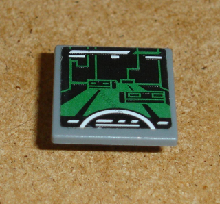 Lego 939380 (15210pb064) značka s nálepkou (videohra) 1 ks POUŽITÉ