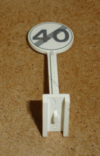 Lego 939762 (14pb02) dopravní značka 1 ks POUŽITÉ