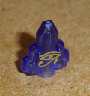 Lego 941122 (10178pb03) krystal s potiskem 1 ks POUŽITÉ