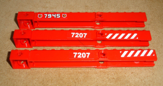 Lego 928162-X (57779) část jeřábu s nálepkou 3 ks POUŽITÉ