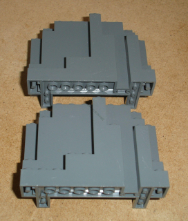 Lego 941410-3X (6082) skála (drobné škrábance viz foto) 2 ks POUŽITÉ