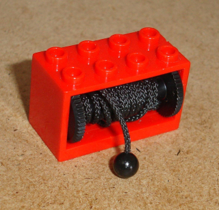 Lego 944348 (4209, 4208, 23924) navíjecí buben s koulí 1 ks POUŽITÉ