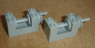 Lego 944378-2X (73037) navíjecí buben (horší stav v horním rohu - vrypy) 2 ks POUŽITÉ