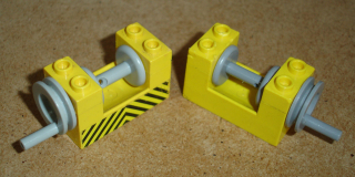 Lego 944382-2X (73037) navíjecí buben (horší stav v horním rohu - vrypy) 2 ks POUŽITÉ