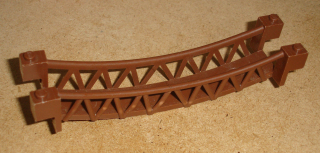 Lego 936300-7 (2549) lanový most (namožení na více místech viz foto) 1 ks POUŽITÉ
