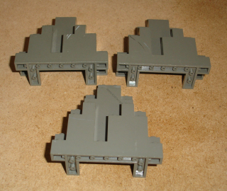 Lego 941366-3X (6083) skála (horší stav viz foto, poškrábané) 3 ks POUŽITÉ