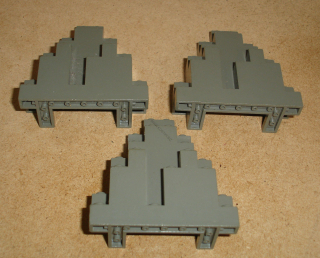 Lego 941366-6X (6083) skála (horší stav viz foto, poškrábané) 3 ks POUŽITÉ