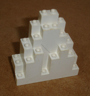 Lego 941378-2 (6083) skála (horší stav viz foto) 1 ks POUŽITÉ