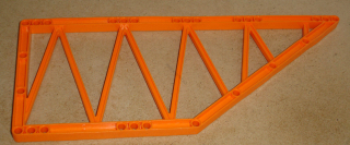 Lego 945210 (55767) podpěra (technic liftarm) 31x13 oražová 1 ks POUŽITÉ