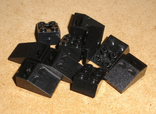 Lego 310240-X (3747a) šikmá, inverted 33 3x2 1 ks POUŽITÉ