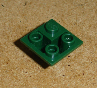 Lego 310705 (3676) šikmá, inverted 45 2x2 rohová 1 ks POUŽITÉ