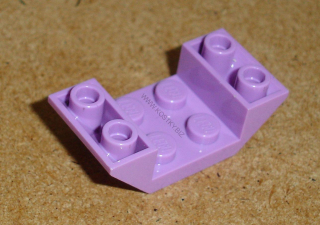 Lego 311195 (4871) šikmá, inverted 45 4x2 1 ks POUŽITÉ