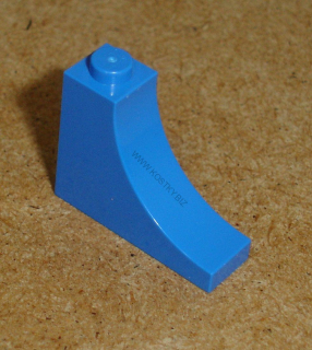 Lego 420535 (18653) zakulacená kostka inverted 1x3x2 1 ks POUŽITÉ