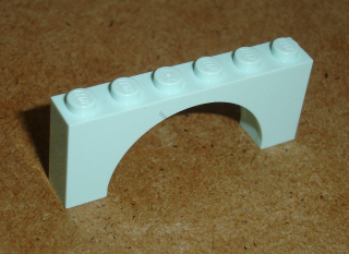 Lego 421700 (15254) mostový oblouk 1x6x2 1 ks POUŽITÉ